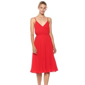 Ali & Jay Pleated Wrap Dress NWT